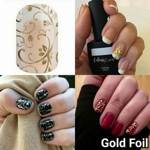 Jamberry Nail Wrap - Gold Foil